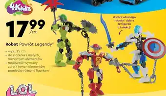 Biedronka Robot powrót legendy 4kidz oferta