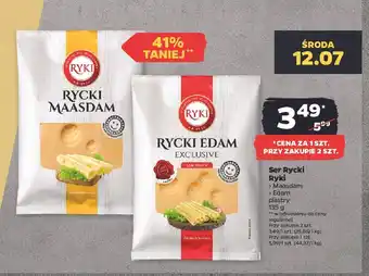 Netto Ser rycki maasdam ryki oferta