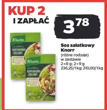 Koperkowo-ziołowy knorr sos sałatkowy