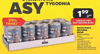 Netto Karma dla kota z łososiem kiciuś oferta