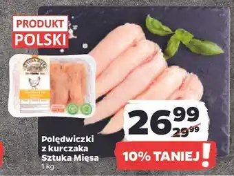 Netto Polędwiczki z kurczaka sztuka mięsa netto oferta