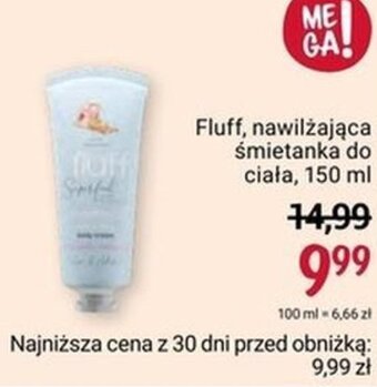 Rossmann Fluff, nawilżająca śmietanka do ciała, 150 ml oferta