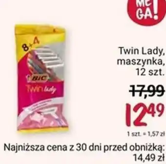 Rossmann Twin Lady, maszynka, 12 szt. oferta