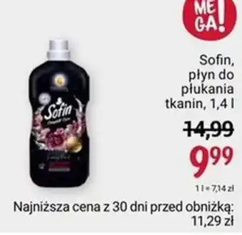 Rossmann Sofin, płyn do płukania tkanin, 1,4 l oferta