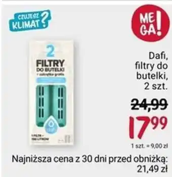 Rossmann Dafi, filtry do butelki, 2szt. oferta