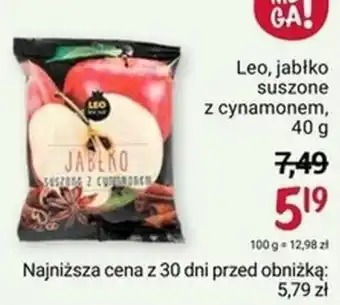 Rossmann Leo, jabłko suszone z cynamonem, 40g oferta