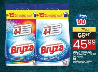 Wafelek BRYZA PROSZEK DO PRANIA 5,85 KG oferta