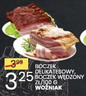 Wafelek BOCZEK DELIKATESOWY, BOCZEK WĘDZONY 100 g oferta