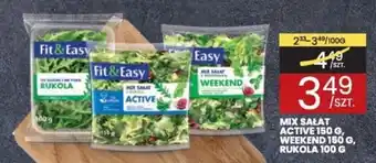 Wafelek MIX SAŁAT ACTIVE 150 G, WEEKEND 150 G, RUKOLA 100 G oferta