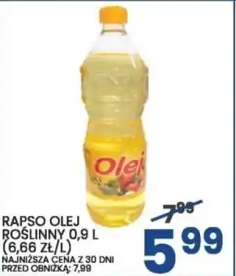 Wafelek RAPSO OLEJ ROŚLINNY 0,9 L oferta