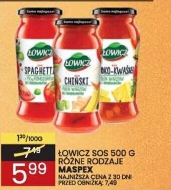Wafelek ŁOWICZ SOS 500 G oferta