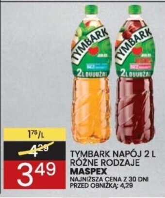 Wafelek TYMBARK NAPÓJ 2 L oferta