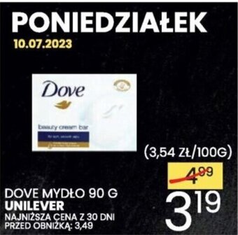 Wafelek DOVE MYDŁO 90 G oferta