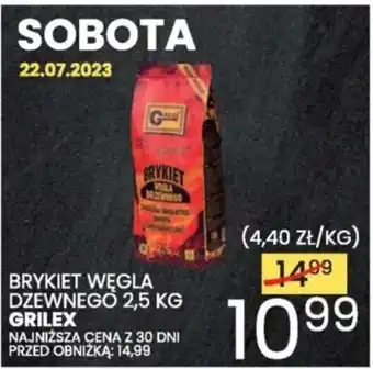 Wafelek BRYKIET WĘGLA DZEWNEGO 2,5 KG oferta