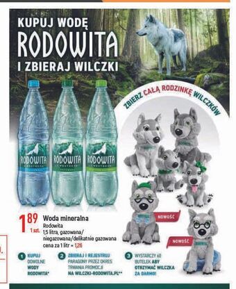 E.Leclerc Woda gazowana rodowita z roztocza oferta