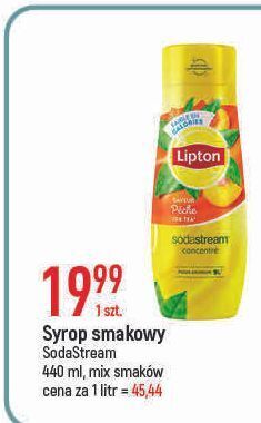 E.Leclerc Syrop lipton peach sodastream oferta