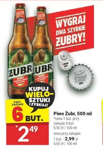 Twój Market Piwo Żubr, 500 ml oferta