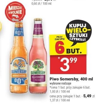 Twój Market Piwo Somersby, 400 ml oferta