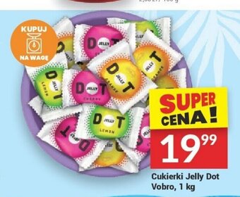 Twój Market Cukierki Jelly Dot Vobro, 1 kg oferta