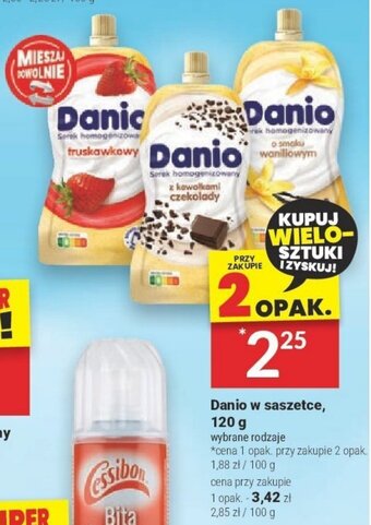 Twój Market Danio w saszetce, 120 g oferta