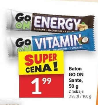 Twój Market Baton GO ON Sante, 50 g oferta
