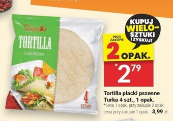 Twój Market Tortilla placki pszenne Turka 4 szt., 1 opak. oferta