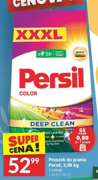 Twój Market Proszek do prania Persil, 3,96 kg oferta