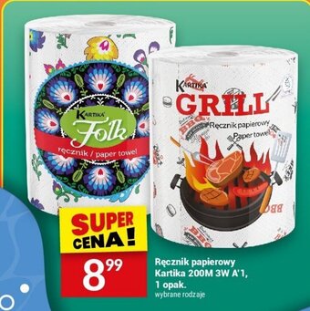 Twój Market Ręcznik papierowy Kartika 200M 3W A'1, 1 opak. oferta