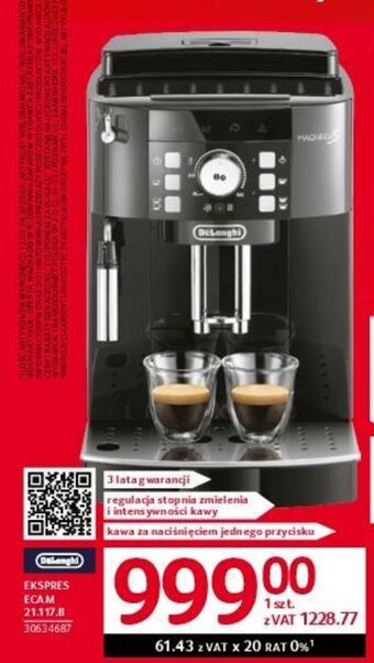 Selgros EKSPRES ECAM 21.117.B oferta
