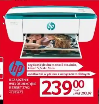 Selgros HP Urządzenie wielofunkcyjne Deskjet 3762 oferta