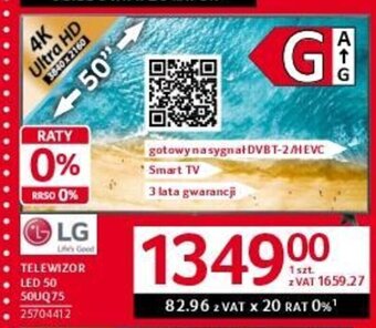 Selgros LG TELEWIZOR LED 50 50UQ75 oferta