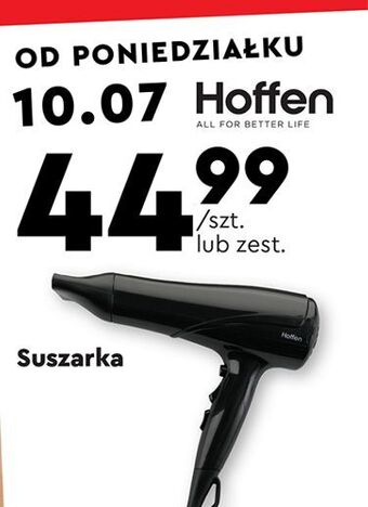 Biedronka Suszarka do włosów hoffen oferta