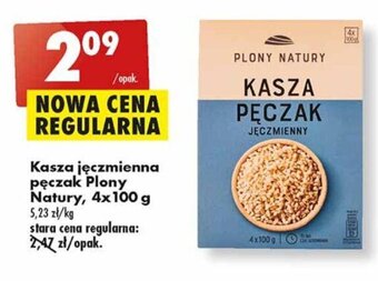 Biedronka Kasza jęczmienna pęczak Plony Natury, 4x 100 g oferta