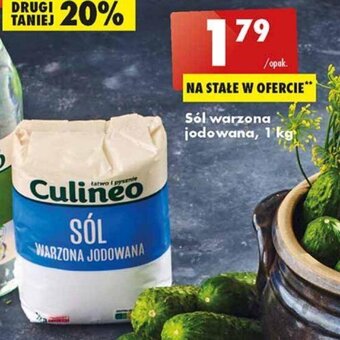 Biedronka Sól warzona jodowana, 1 kg oferta
