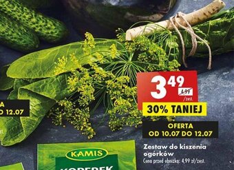 Biedronka Zestaw do kiszenia ogórków oferta