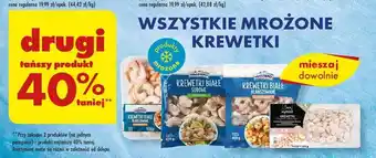 Biedronka WSZYSTKIE MROŻONE KREWETKI oferta