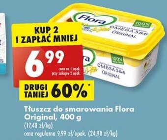 Biedronka Tłuszcz do smarowania Flora Original, 400 g oferta