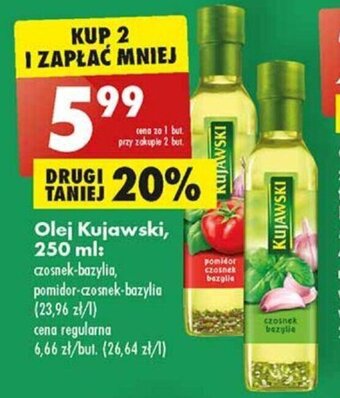 Biedronka Olej Kujawski, 250 ml oferta