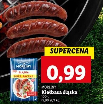 Lidl MORLINY Kiełbasa śląska 100g oferta