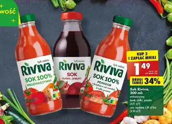 Biedronka Sok Riviva, 300ml oferta