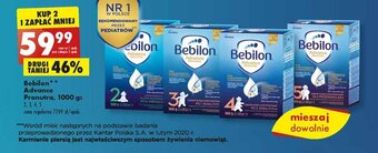 Biedronka Bebilon Advance PRONUTRA 1000g oferta