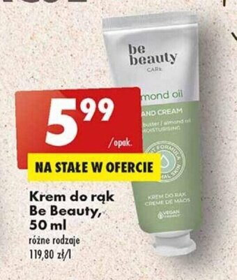 Biedronka Krem do rąk Be Beauty, 50 ml oferta