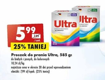 Biedronka Proszek do prania Ultra, 585 g oferta