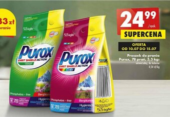 Proszek do prania Purox, 78 prań, 5,5 kg