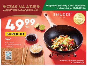 Biedronka Wok 28 cm oferta