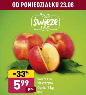ALDI Nektarynki oferta