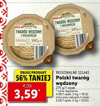 Lidl Polski twaróg wędzony oferta