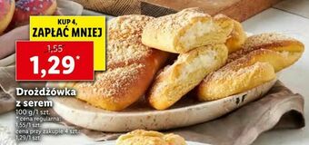 Lidl Drożdżówka z serem oferta