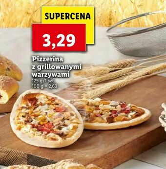 Pizzerina z grillowanymi warzywami