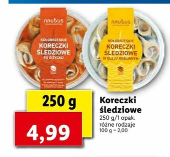 Lidl Koreczki śledziowe oferta